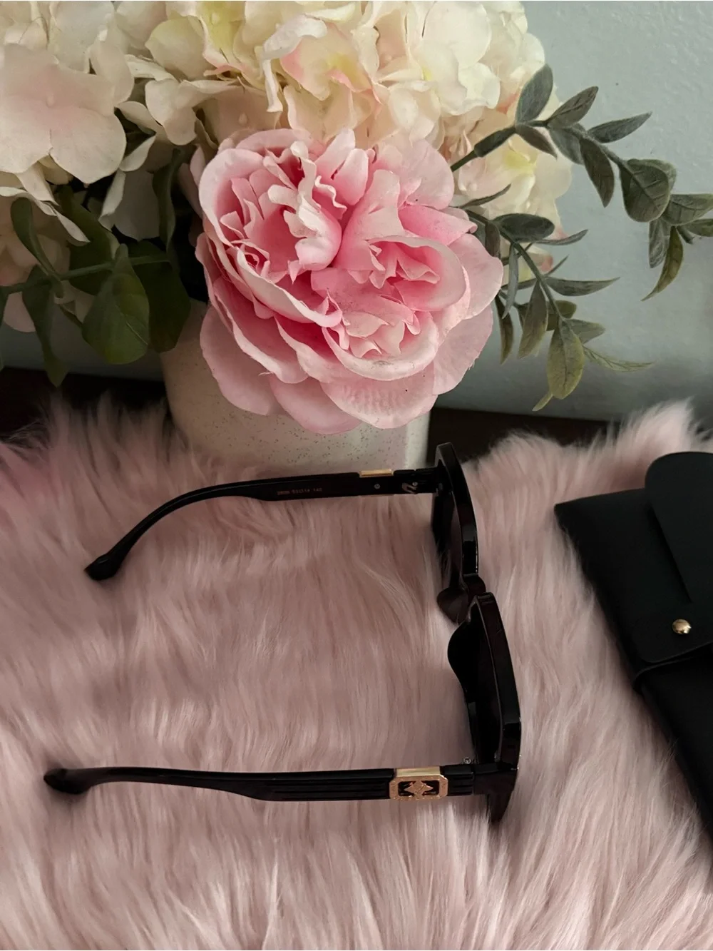 Black Square Oversized Sunglasses
